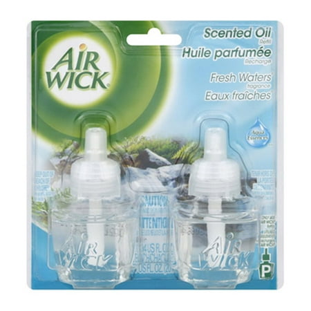 Air Wick Fresh Waters Scented Oil Air Freshener Refill - 2 (Best Room Freshener Uk)