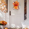 thumbnail image 1 of Wzzjkit Thanksgiving Decorative Pendant Artificial Flower Pumpkin Wall Decoration, 1 of 6