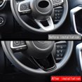 thumbnail image 3 of Cubierta del panel del volante del coche Lentejuelas decorativas del volante B Afortunado Sencillez, 3 of 4