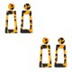 thumbnail image 1 of sweethay 1 par de pendientes cuadrados con estampado de leopardo colgantes de oreja universales joyería exagerada de acrílico regalos de Estampado de leopardo 2Conjunto, 1 of 6
