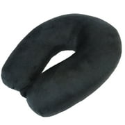 Protege Microfiber Neck Pillow, Black, One Size