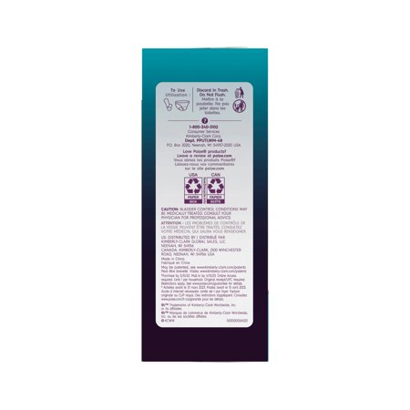 POISE ULTRA THIN INCONTINENCE PADS FOR WOMEN, POSTPARTUM PADS, LIGHT ABSORBENCY, 144CT
