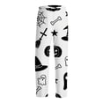 thumbnail image 4 of Satingcolo Halloween Pajama Pants for Men Printed Pajama Bottoms Drawstring Lounge Pants Sleepwear, 4 of 7