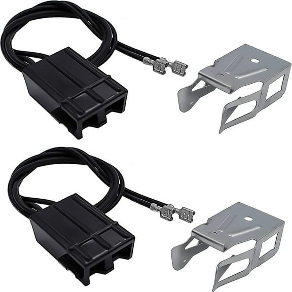 WB2X8228 Element Receptacle and Wire Kit Replacement for Electric Stove Burners