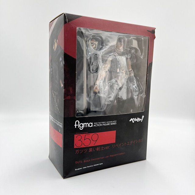 Berserk Guts-figura DE ACCIÓN DE Berserk Guts L, 21cm, espadachín negro, modelo coleccionable, juguetes, regalo Gong Bohan LED