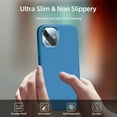 thumbnail image 5 of [5 in 1 for iPhone 11 Case 6.1, with 2 Pack Screen Protector + 2 Pack Camera Lens Protector, Liquid Silicone Ultra Slim Shockproof Protective Phone Case [Microfiber Lining] (Red)…, 5 of 12