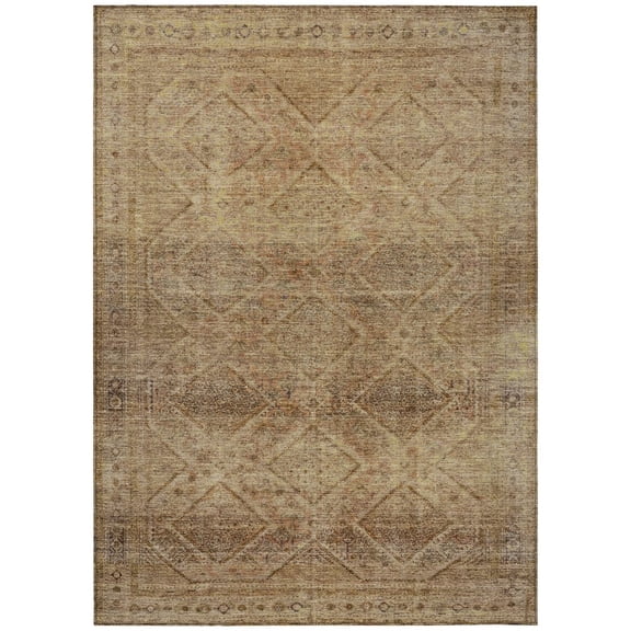 Dalyn Rugs Machine Washable Indoor/Outdoor Chantille ACN2060 Khaki 2'6" x 3'10" Rug