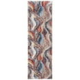 thumbnail image 4 of SAFAVIEH Gypsy Luigi Abstract Area Rug, Rust/Blue, 8' x 8' Round, 4 of 8