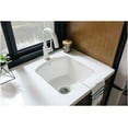 thumbnail image 5 of Kohler K-5848 Napa 18-3/4" Cast Iron Undermount Bar Sink - White, 5 of 7