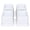 White, variant on Bedofmine Bed Risers 2 inch Heavy Duty Furniture Risers for Sofas, Chair Risers Sofa Risers Table Risers Set of 4 Pack, Black