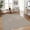 5*7ft-Beige, variant on Washable Runner Rug 2x6 Woven Textured Hallway Runner Rug Modern Minimalist Solid Color Non Slip Runners Low Pile Non-Shedding Thin Foldable Mat for Entryway Kitchen Bathroom Bedside Tan