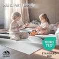 thumbnail image 4 of ODIKA 6'x9' Machine Washable Non-Slip Area Rug, Shadow Dance Contemporary Ripple Design High Traffic Rug, Gray, 269876, 4 of 7