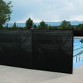 thumbnail image 2 of Boen Privacy Fence Screen 8' x 50' Beige, 85% Privacy, Reinforced Eyelets, 2 of 8