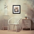 thumbnail image 4 of Hans Nikolaj Hansen 12x14 Black Modern Framed Museum Art Print Titled - Allegorical Self -Portrait (1898), 4 of 5