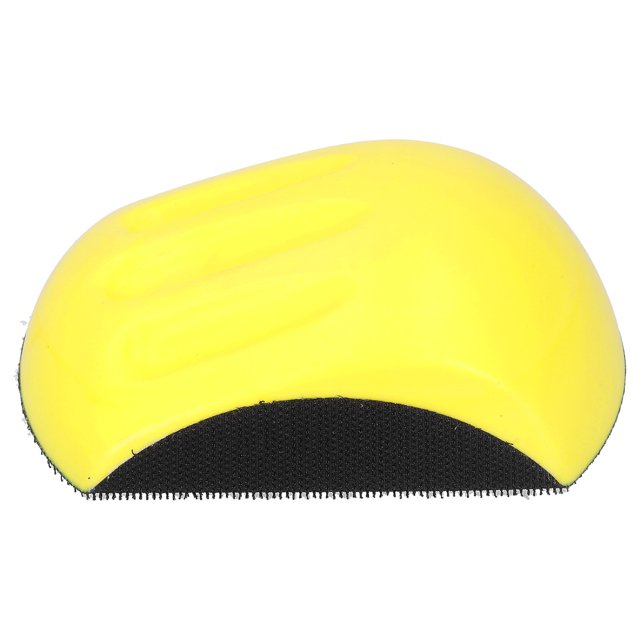Fugacal Hook And Loop Sanding Block, Soft Practical Durable Easy To Hold Hand Sanding Pad, With Suede Sandpaper Bonding For Manual Fine Polishing Home Factory