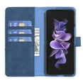 thumbnail image 5 of Allytech Compatible with Samsung Galaxy Z Fold 6 5G Case 2024, Lightweight PU Leather Full Protection Anti-Shock Non-Slip Folio Wallet Case for Galaxy Z Fold6 5G 2024, Blue, 5 of 9