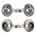 thumbnail image 1 of Transit Auto Front Rear Ceramic Pads and Disc Brake Rotors Kit for Car 2005 Subaru Legacy i Limited with 277mm Diameter Rotor K8A-102229, 1 of 11