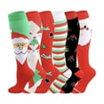 thumbnail image 2 of AUQ 3Pair Compression Socks,Nylon Socks for Men,Calcetines Para Mujer, 2 of 2