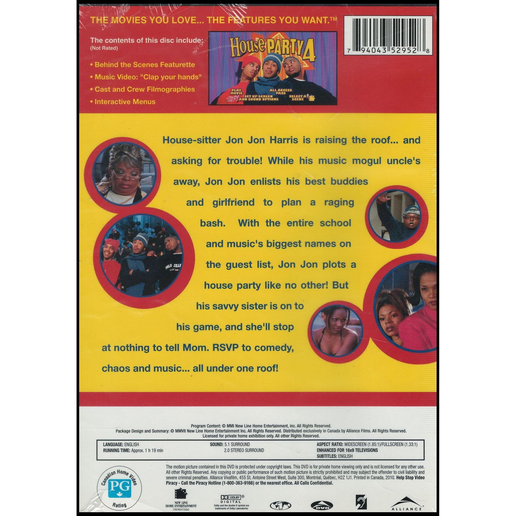 House Party 4 (DVD) - Walmart.com