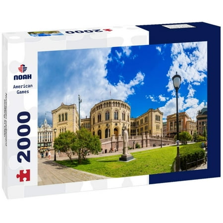 Noah Jigsaw Puzzle Norwegian parliament building in Oslo 2000 Pieces