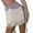 Purple, variant on Womens Skirts Irregular Fringe Latin Dance Mini Skater Skirts Elastic Stage Practice Festival Skirts