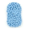 thumbnail image 2 of Auto Drive Microfiber Car Wash Sponge with Chenille Pile and Scrubber Back, Blue, 1 Piece, 2 of 7