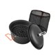 thumbnail image 5 of Olla de cocina para acampada, utensilios de cocina con tapa, vaporizador ligero para exteriores, olla humeante para barbacoa, cocina al aire libre,, 5 of 8