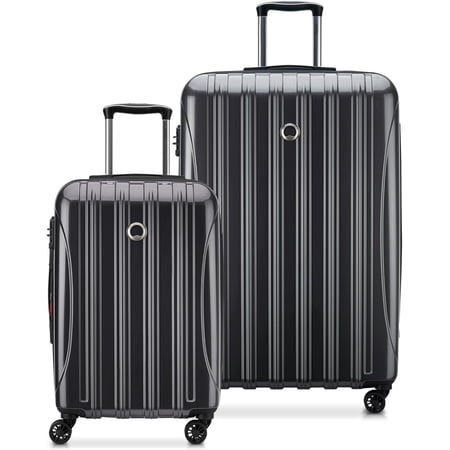 DELSEY PARIS Helium Aero Hardside Expandable Luggage with Spinner Wheels, Titanium, 2-Piece Set (21/28)