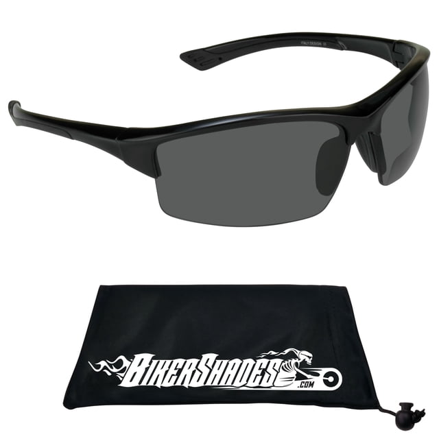 Gafas de Sol Bifocales proSPORT Lentes Polarizadas Gris +2.50 +1.00 +1.25 +1.50 +1.75 +2.00 +2.25