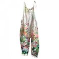 thumbnail image 1 of TIMIFIS Combinaison Femme Décontractée Imprimé Floral Sans Manches Bretelles Spaghetti Pantalon Grand, 1 of 4