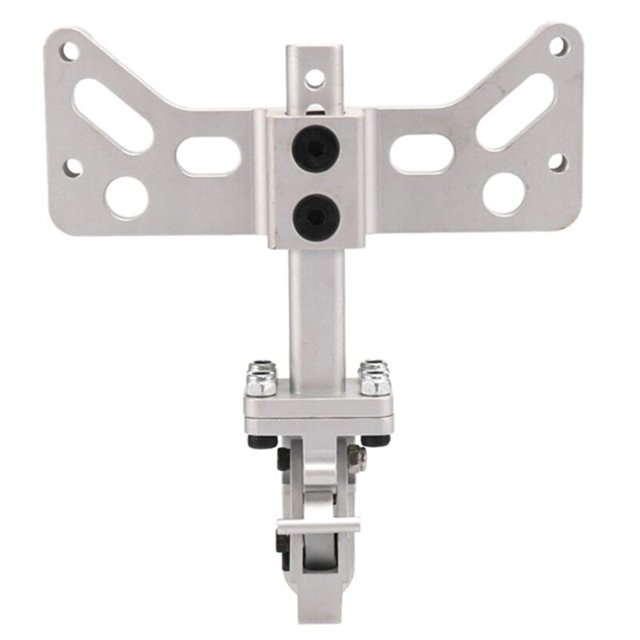 Metal Rear Bumper Towing Trailer Hook for Axial SCX6 JLU Wrangler 1/6 RC Car Upgrade Parts Accessories, Silver