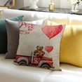 thumbnail image 3 of SHANXI Decorative with Rose Flowers Throw Pillow Cases, 3 of 5