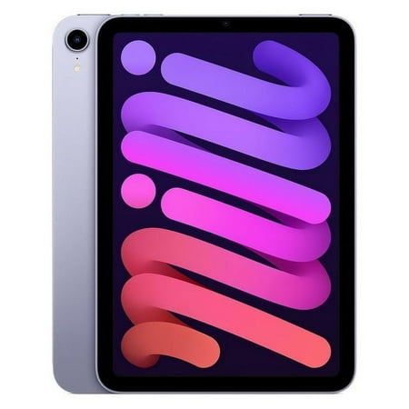Restored 2021 Apple iPad Mini 6 (Wi-Fi, 64GB) - Purple (Refurbished)