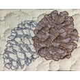 thumbnail image 6 of De Leon Collections 63796 Grand Bear Lodge Woodland Forest Outdoor Nature Patchwork 60 x 50 Decorative Quilt Throw Blanket, 6 of 6