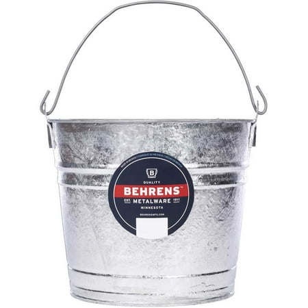 UPC: 0085995000020 | Behrens 10 Qt. Hot-Dipped Steel Pail 1210