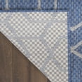 thumbnail image 6 of Nourison Horizon Indoor/Outdoor 4' x 6' Denim Modern Rug, 6 of 11