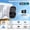 White-Camera with 64G SD Card, variant on 2026 Upgraded Cameras Outdoor, Free Cloud Storage, 1-6 Months Life, , 2-Way Talk, AI Motion Detection Spotlight Siren Cameras for
