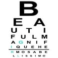 thumbnail image 3 of Prime, Marcus 15x18 Black Modern Framed Museum Art Print Titled - Beauty Chart, 3 of 5