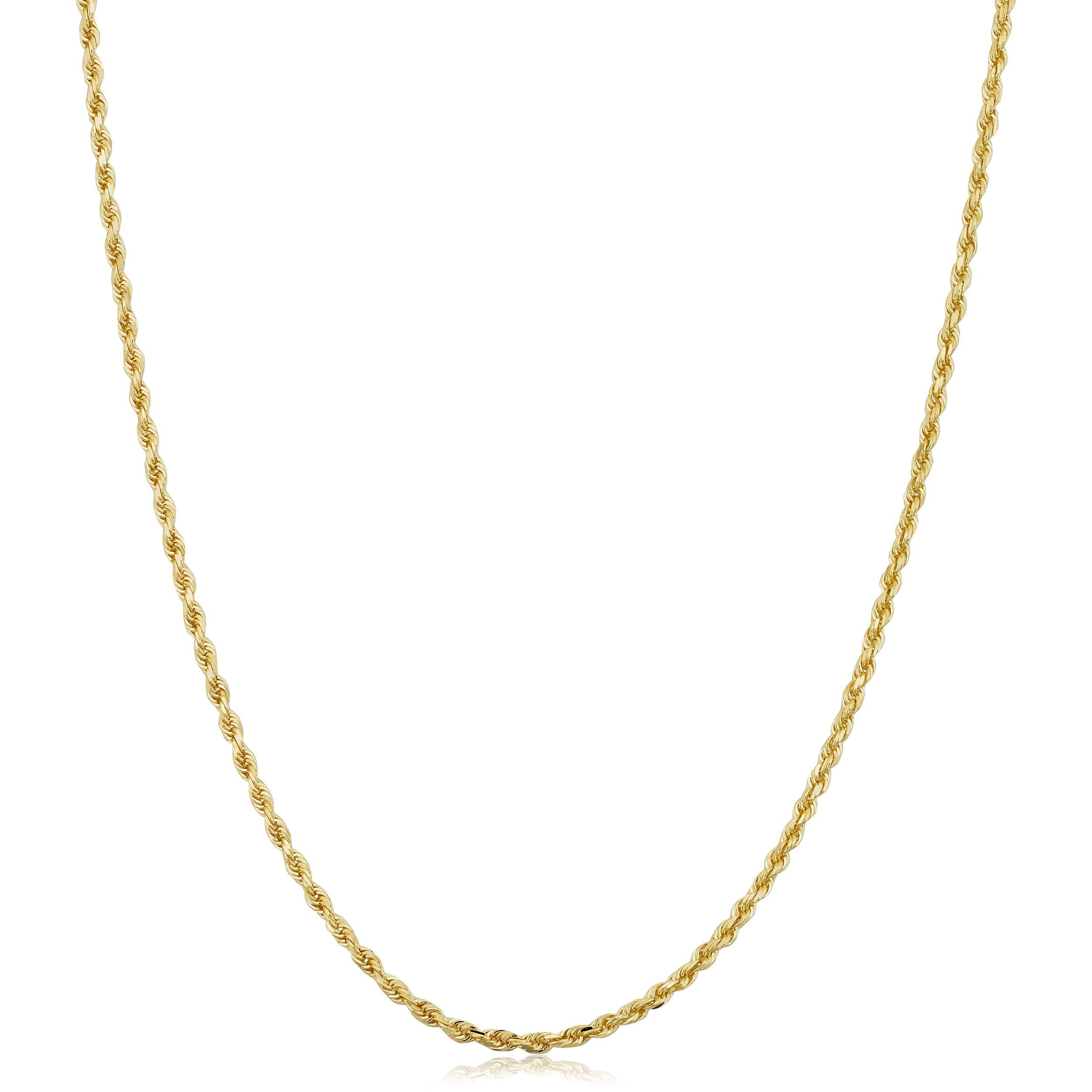 14kt yellow gold rope chain — The Gold Source Jewelry Store