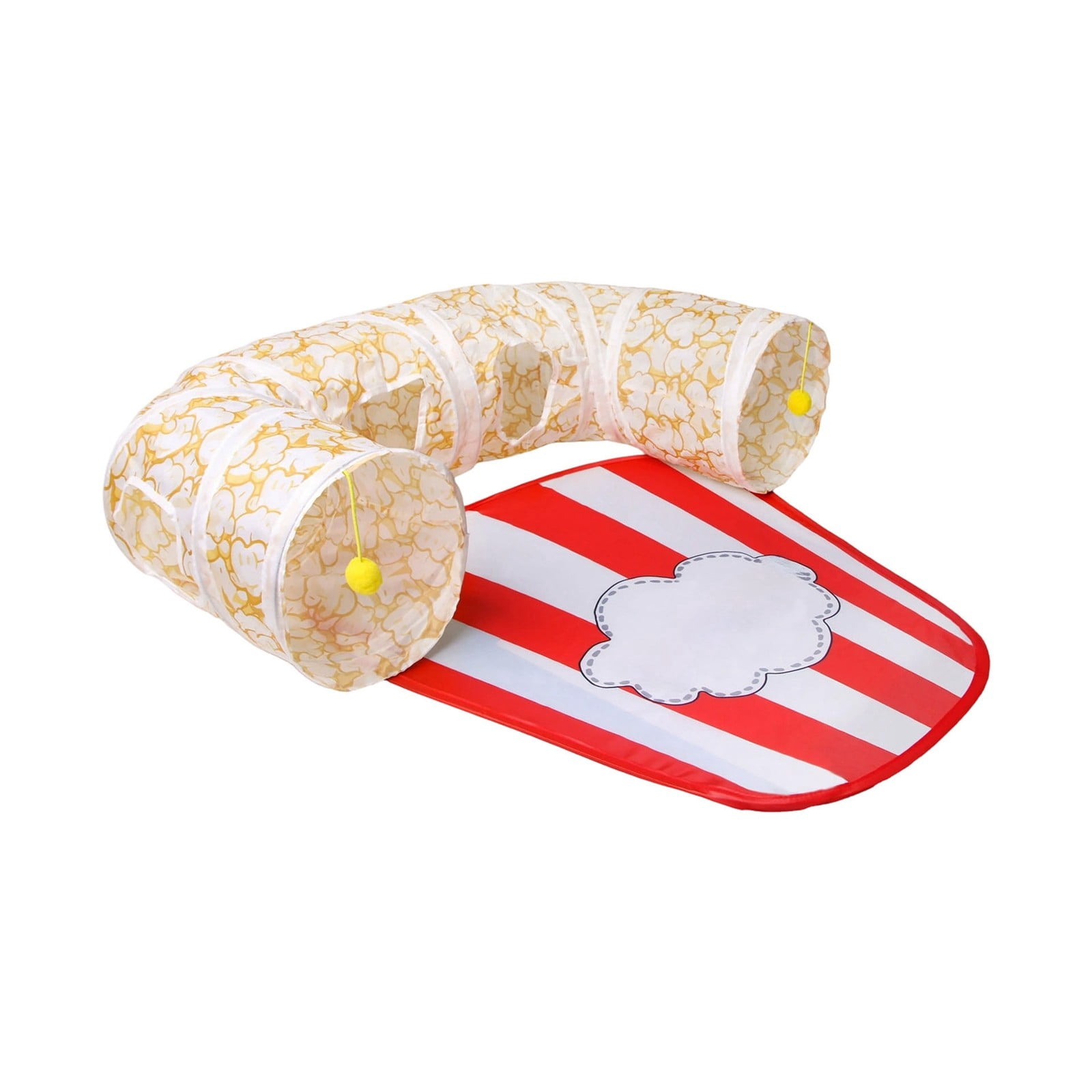 Indoor Cat Interactive Self-Play Roller Teaser for Boredom and Exercise Pet Toys for Cats and Dogs