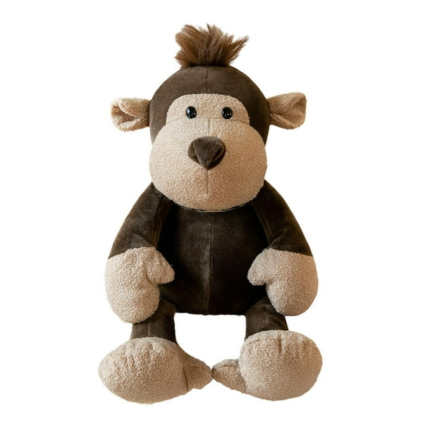 Lindo animal de peluche, muñeco de peluche, decoración coleccionable para el hogar, animal de 25 cm Mono