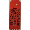 thumbnail image 3 of Red Laminated Scaffolding Tag (QTY-10 per Pack) DANGER Do Not Use This Scaffold, 3 of 3
