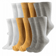 thumbnail image 4 of Calcetines Vestir Lisos Mad Socks Algodón Set 10 Pares, 4 of 4