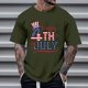 thumbnail image 1 of Tops para hombre, blusas y camisas de cuello redondo y manga corta para hombre, tops casuales de cuello redondo y manga corta con estampados especiales para hombre., 1 of 5