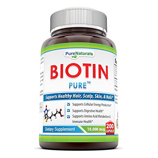 Pure Naturals Biotin 10000 Mcg 200 Capsules
