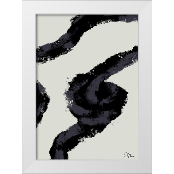 Artographie Studio 14x18 White Modern Wood Framed Museum Art Print Titled - Rope