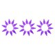 thumbnail image 4 of Clips de tapa de remojo de uñas 10 Uds. Morado Azul Rosa Rojo Negro sweethay, 4 of 6