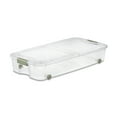 thumbnail image 1 of Sterilite 62 Liter Ultra™ Wheeled Underbed Storage Box - Green, 1 of 10