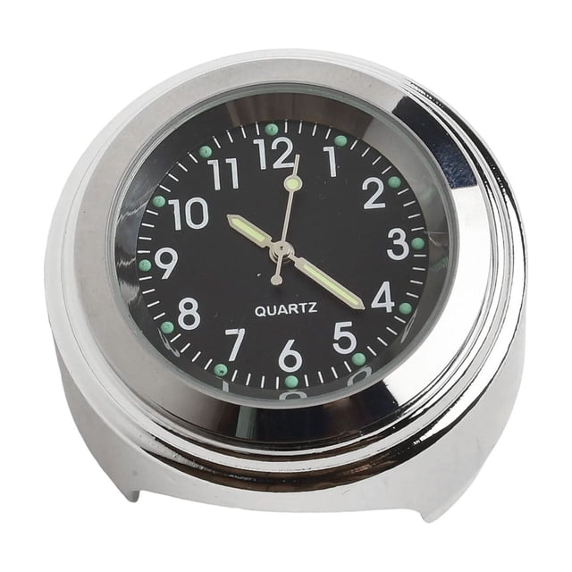 Bgsha Waterproof Motorcycle Bike Handlebar Mount Handle Clock Watch For Night Vision Motorcycle Clock