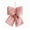 Pink, variant on Doghiosgha Large Soft Velvet Christmas Decorative Bow, 11.4x13 Inch, Yellow